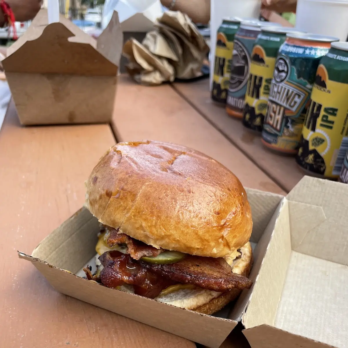 Lil' EH Bacon Cheeseburger