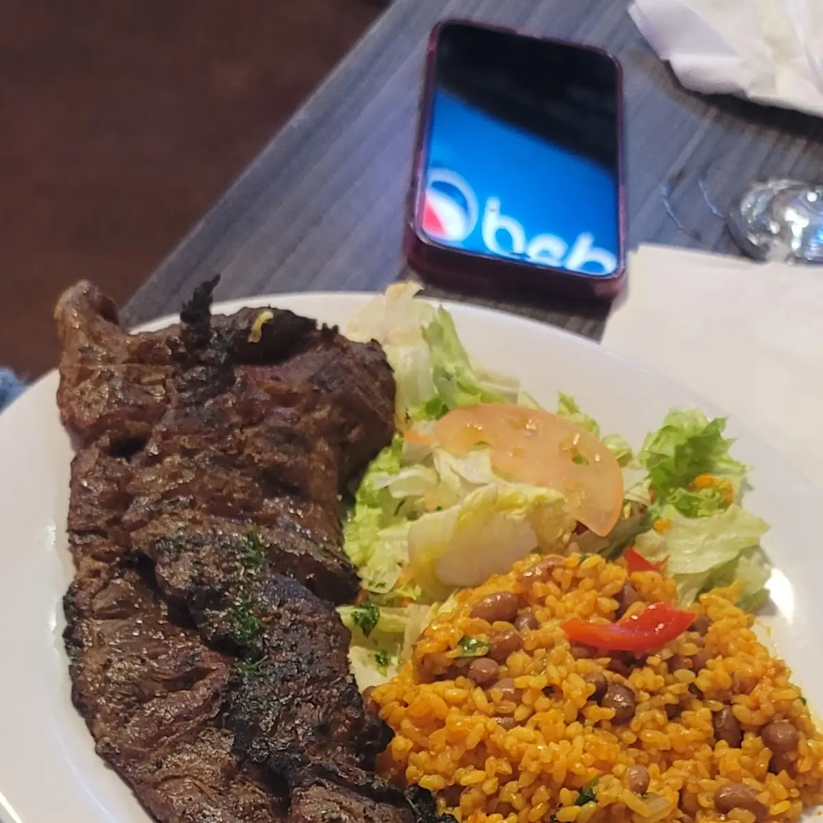Churrasco Y Arroz Mamposteao