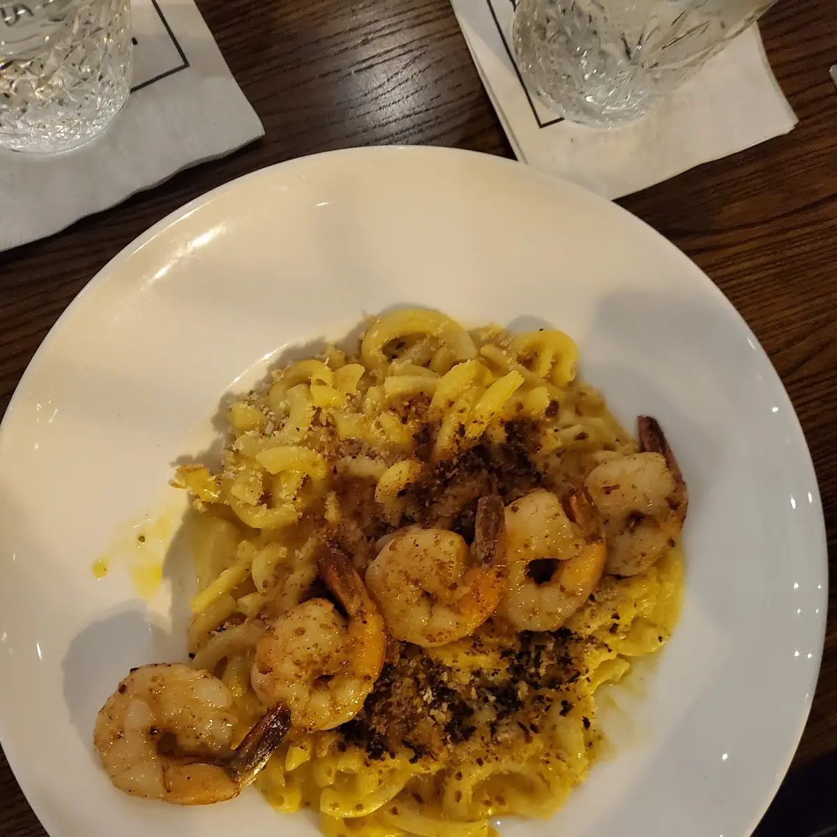 5cheese Mac and Cheese with Shrimp