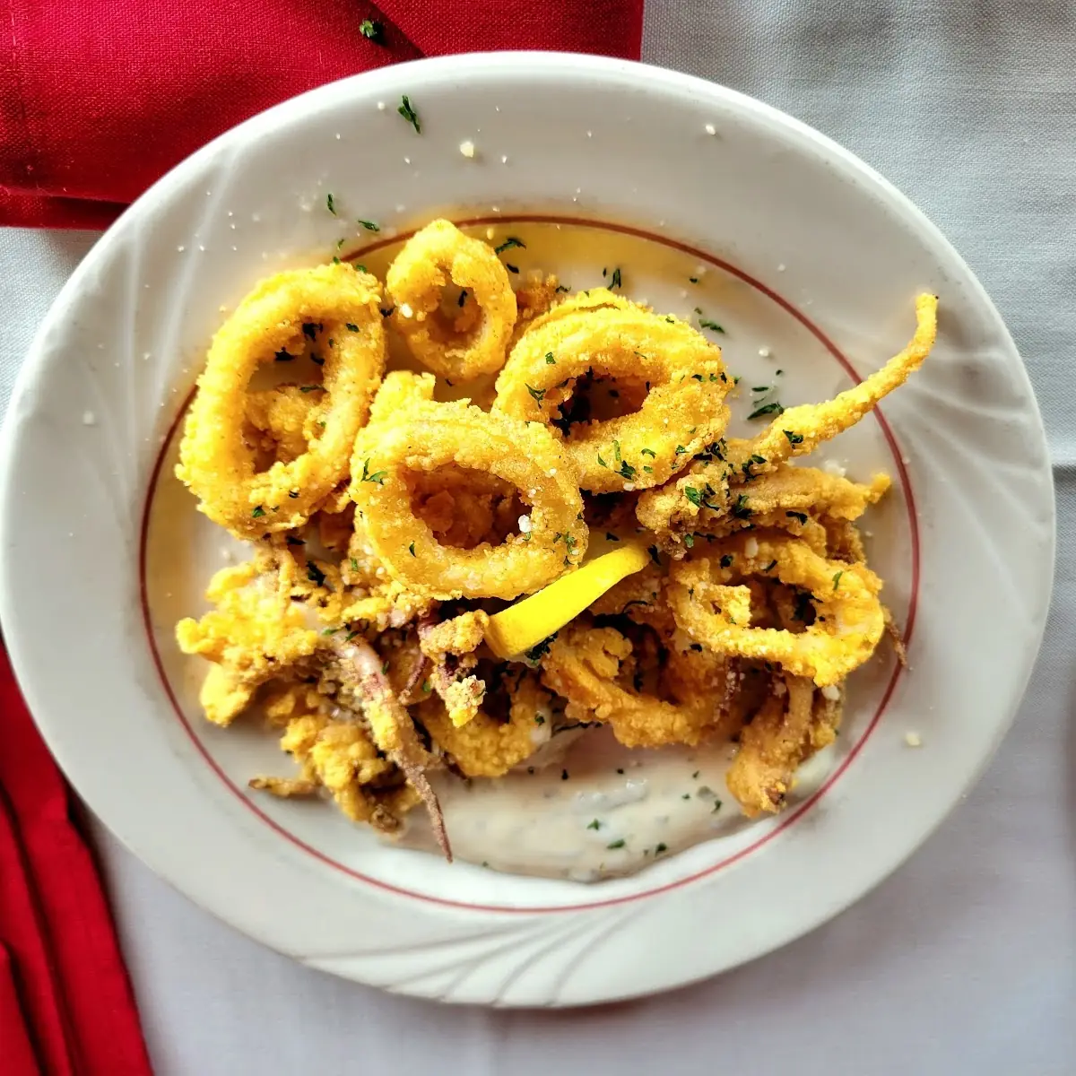 Hand Breaded Calamari