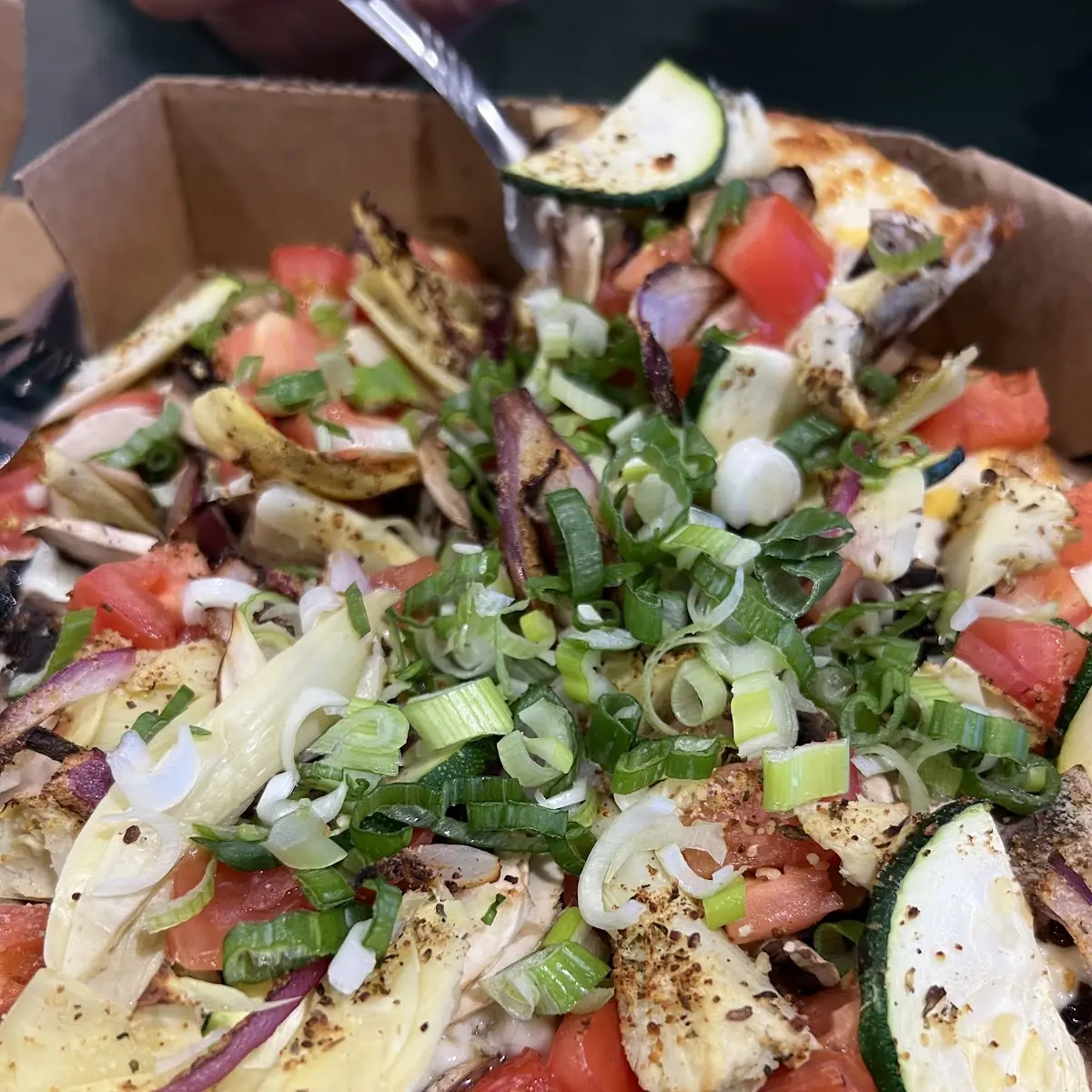 Guinevere's Garden Delight Pizza