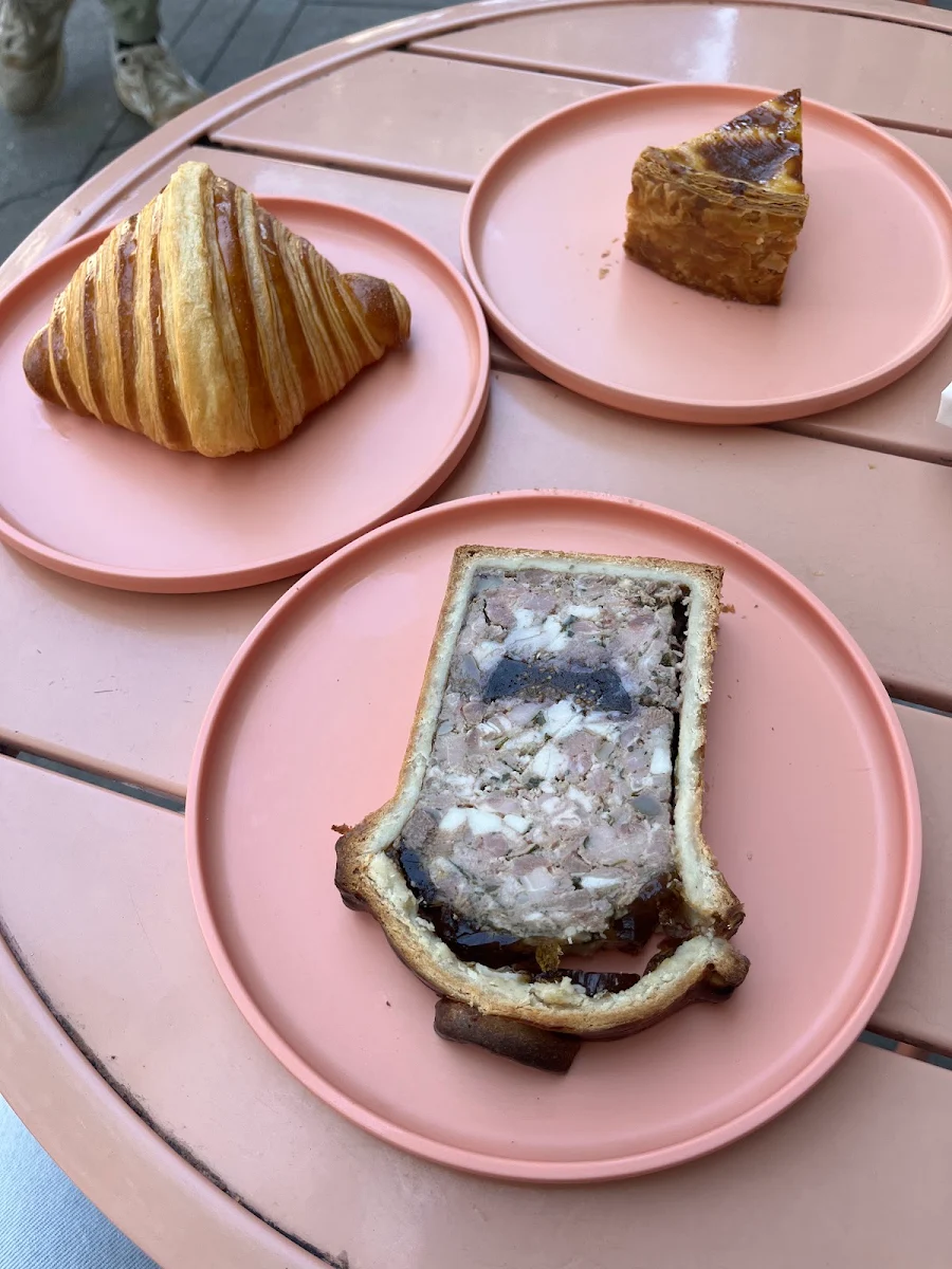 Pate En Croute Pickles Mustard