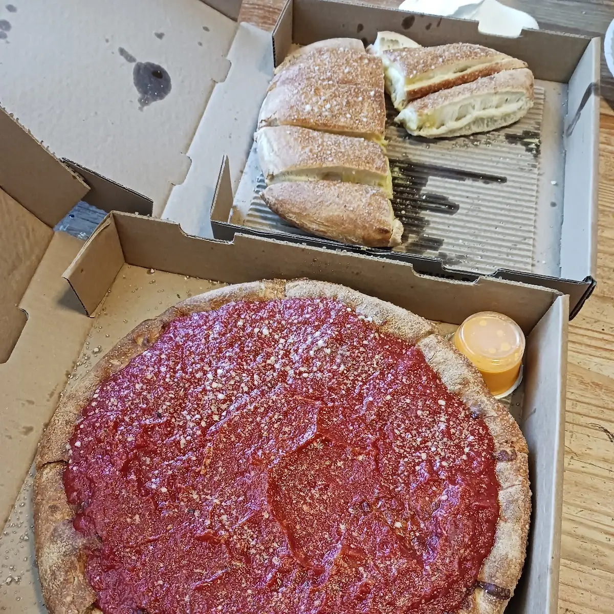 Deep Dish Cheese Pizza