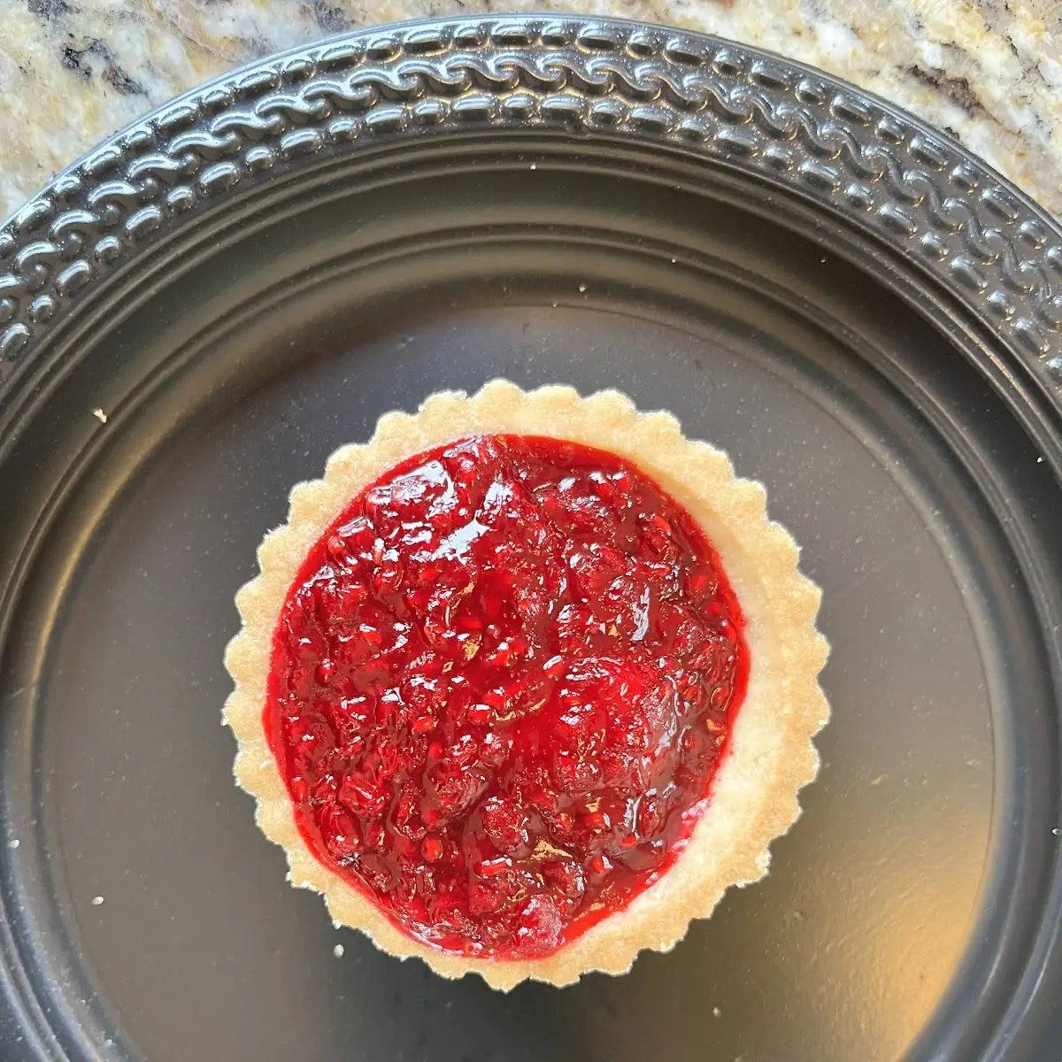 Raspberry Cheesecake Tart