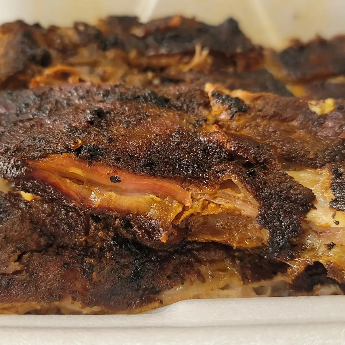 Sliced Beef Brisket and Sausage