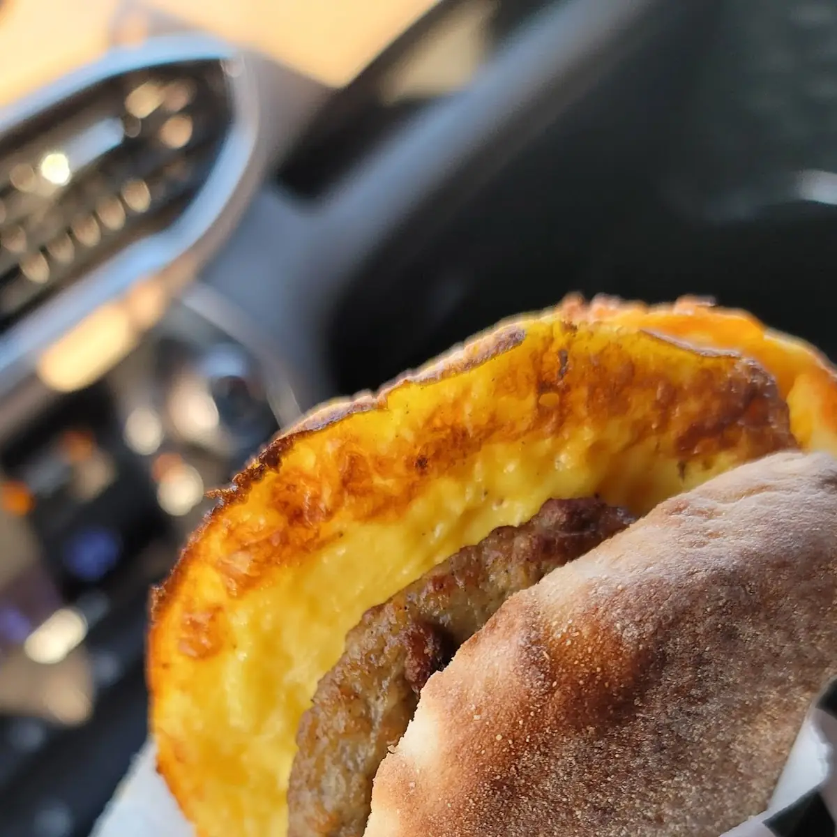 Sausage Egg and Cheese Biscuit