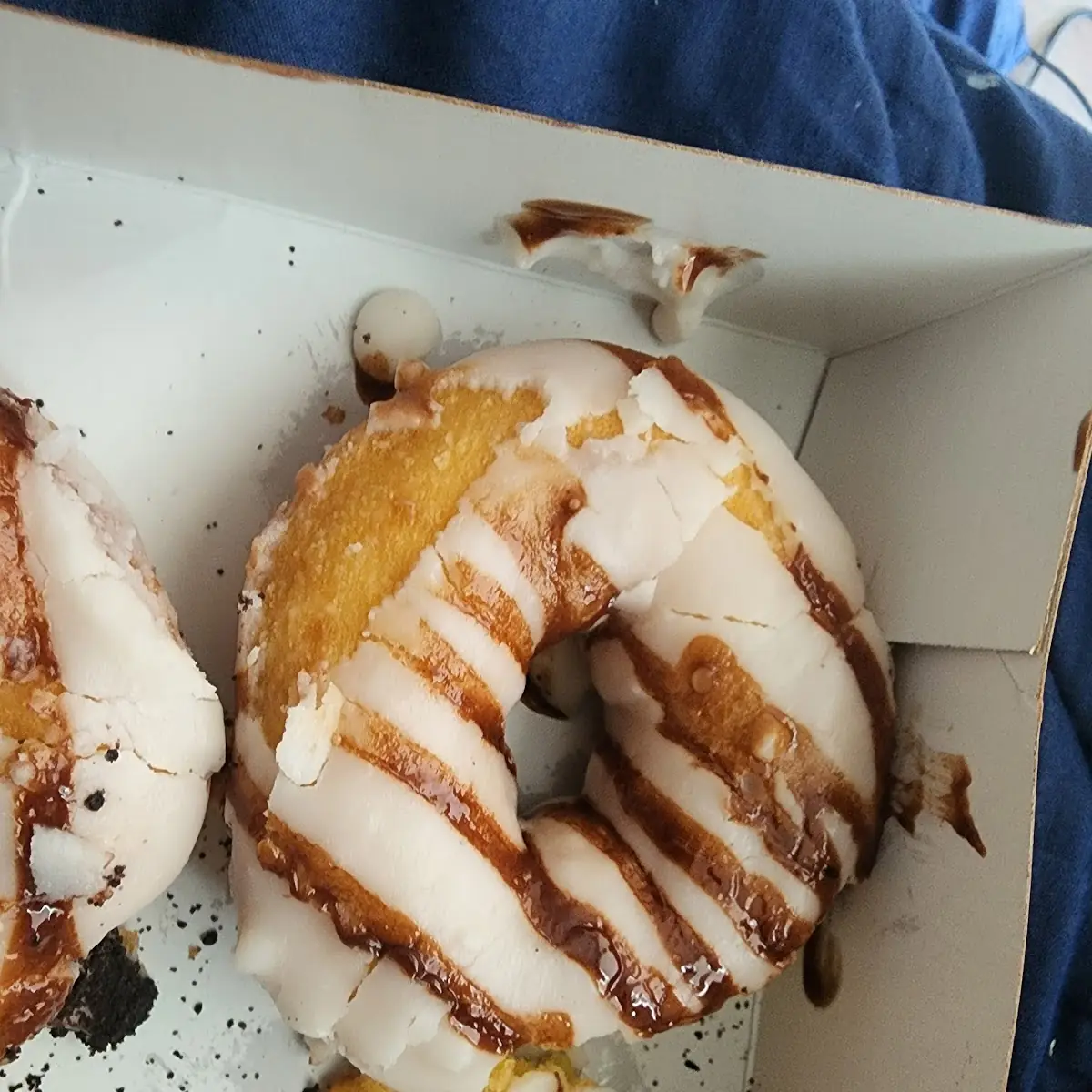Marble Frosted Donut