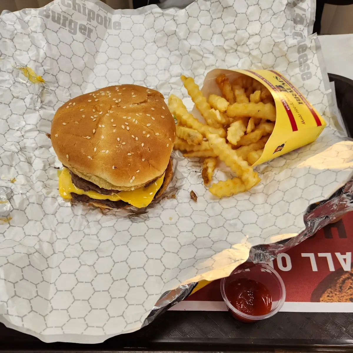 Double Cheeseburger Combo