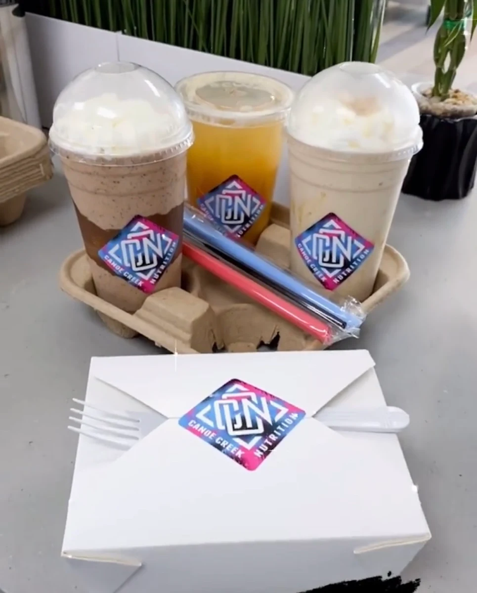 Nutella Shake Mango Sunrise Tea & Banana Bread Shake