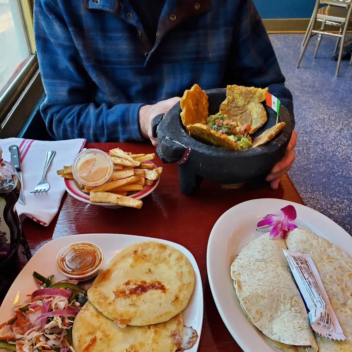 Pupusa and Eggs