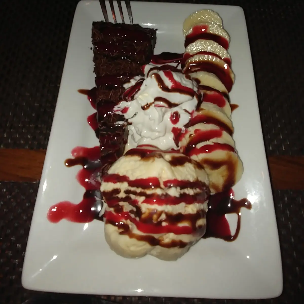 Brigadeiro Banana Sundae