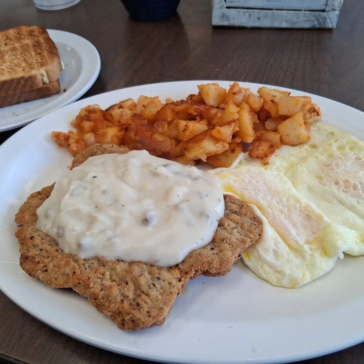 Country Fried Steak & Eggs