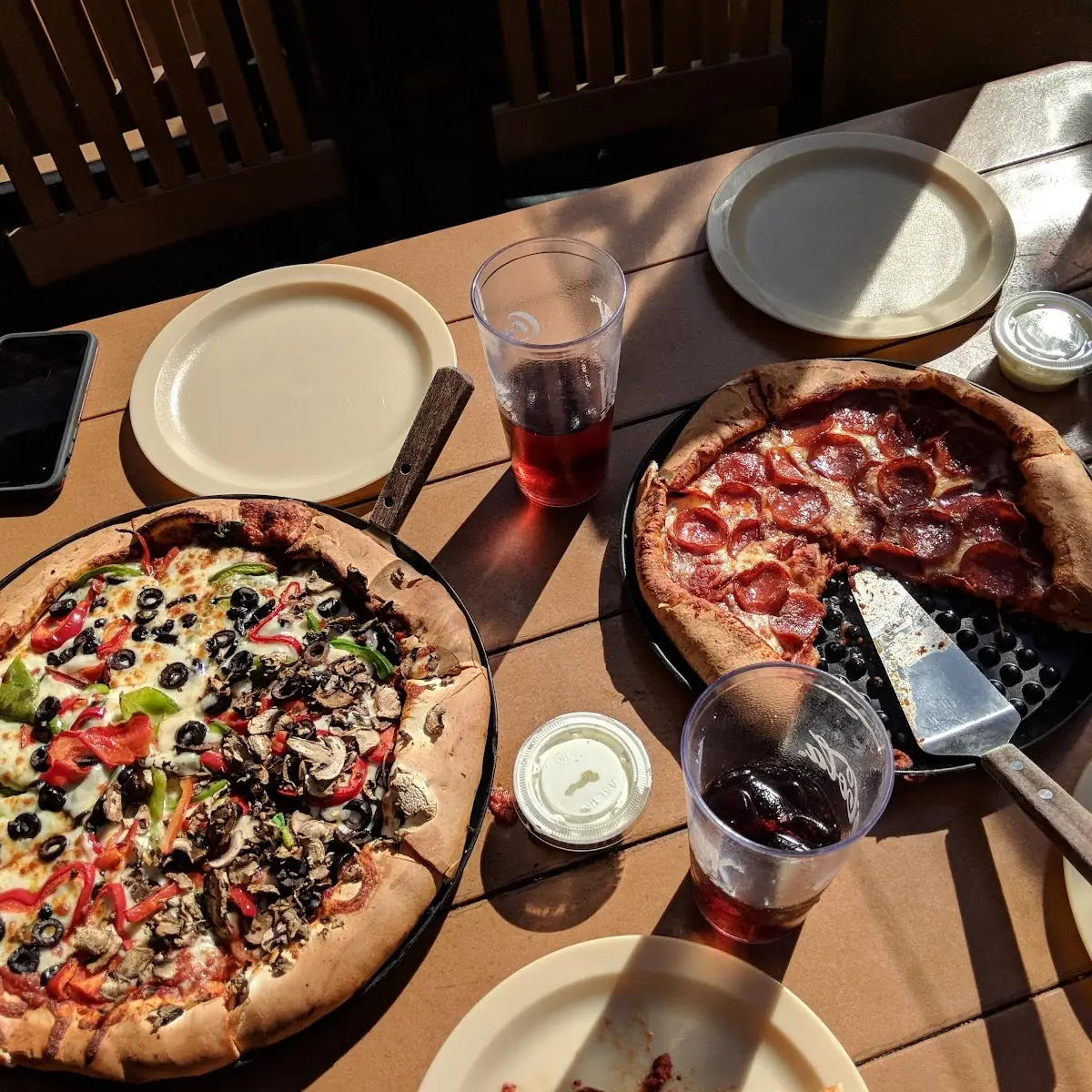 Pepperoni Pizza && Create Your Own Pizza