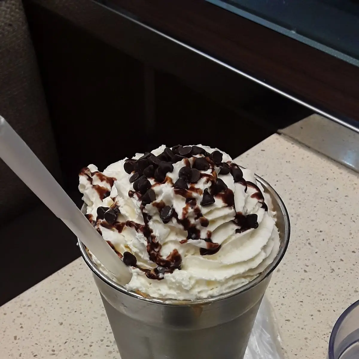 Strawberry Milkshake and Chocolate Milkshake