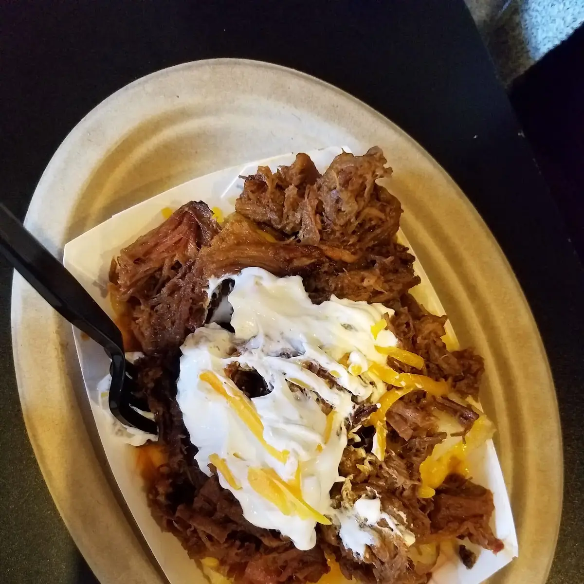 Pulled Pork Baked Potato