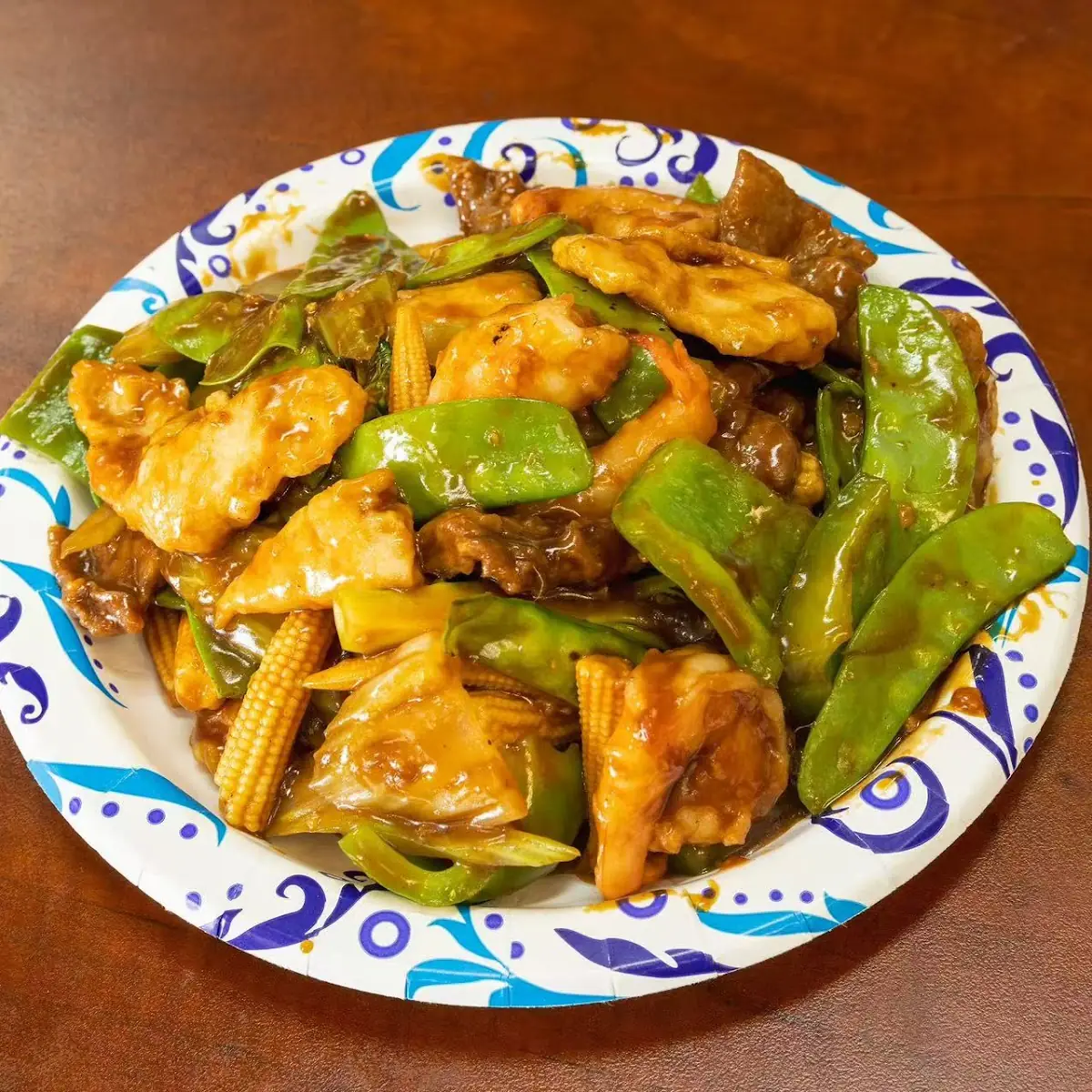 Chicken w Snow Peas