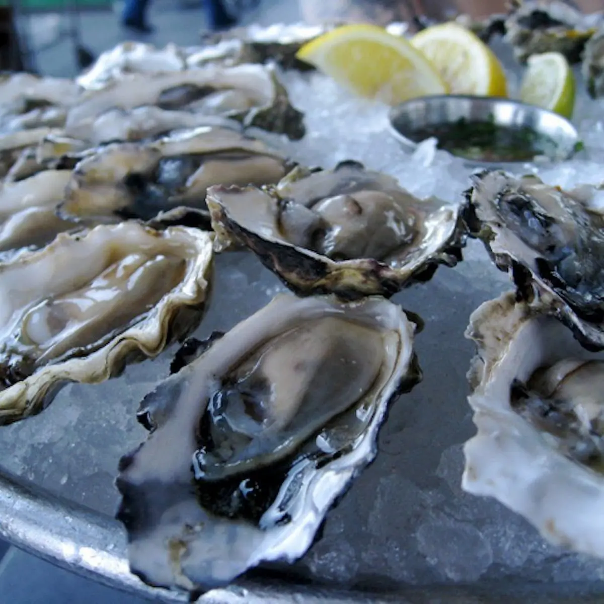 Raw Oyster Half Shell