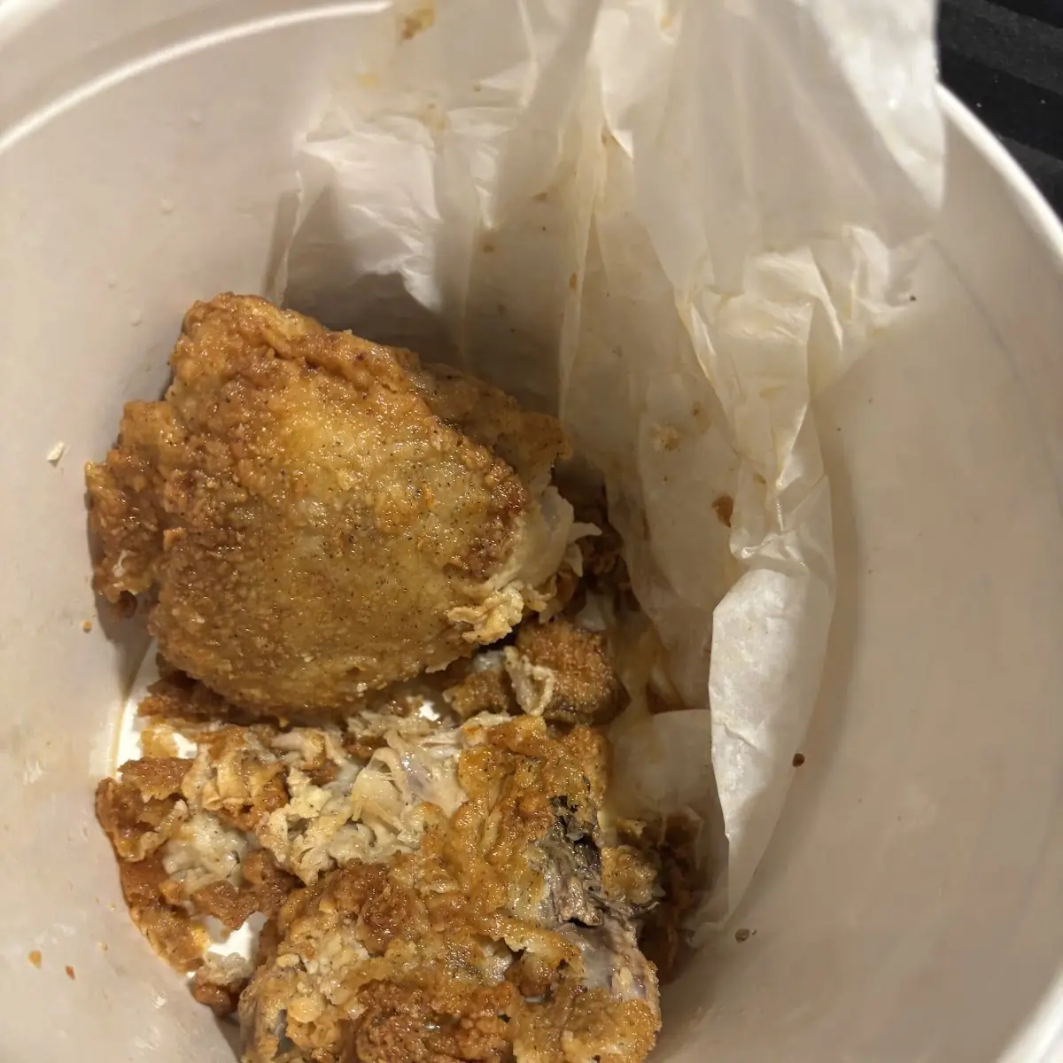 Fried Chicken in Paper