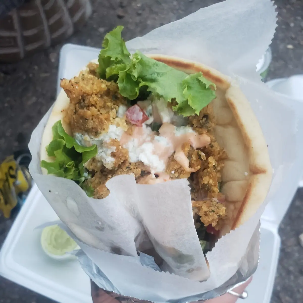 Falafel plate