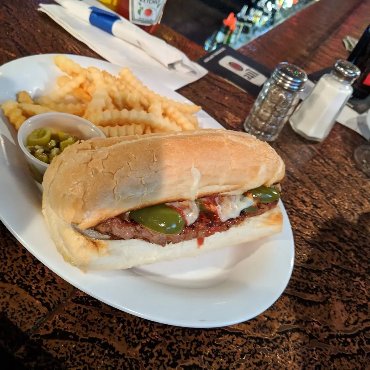 Pot Roast Philly on Garlic Bread