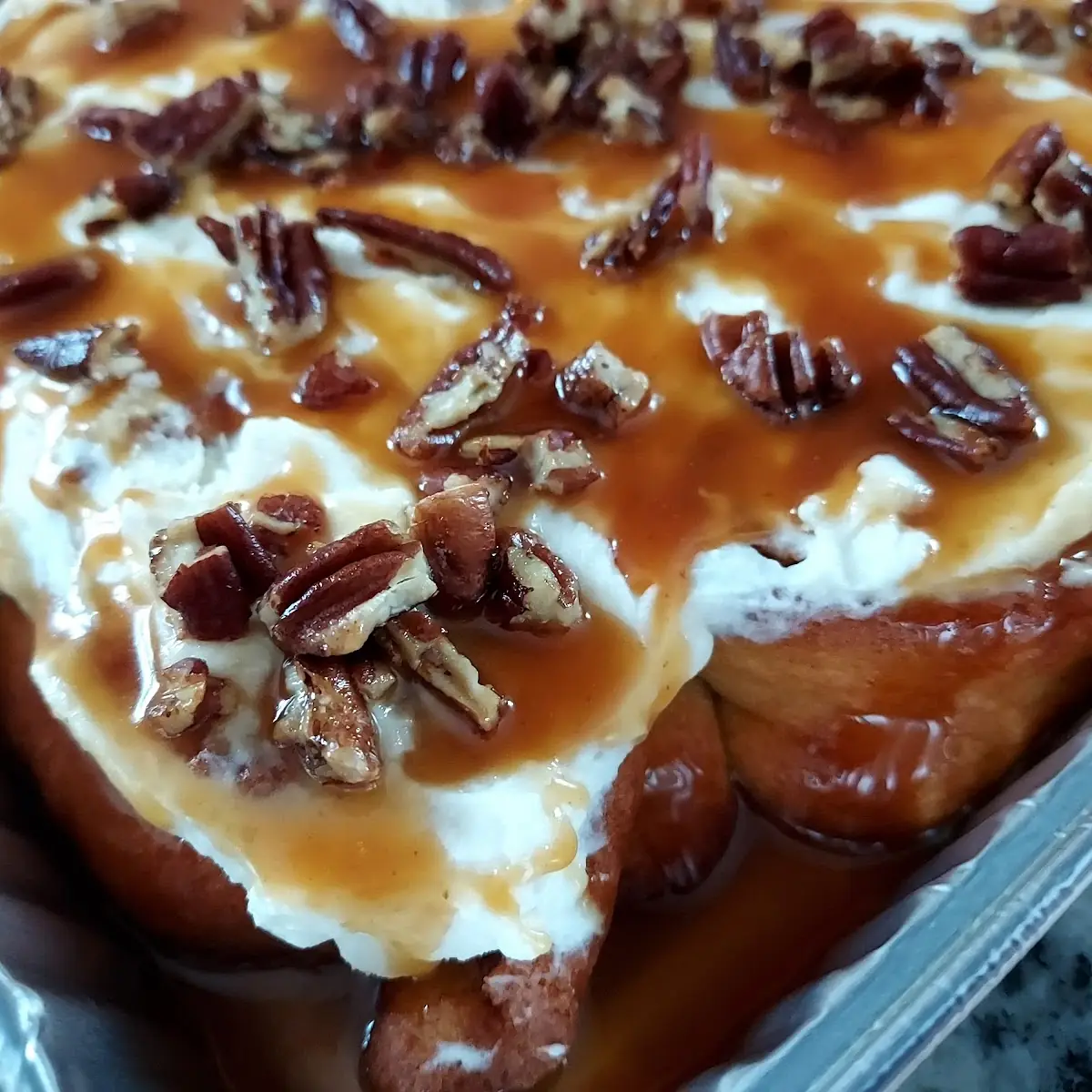 Keto Cinnamon Rolls 8x8 Pan