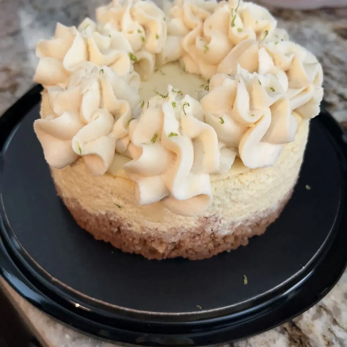 Keto Key Lime Cheesecake