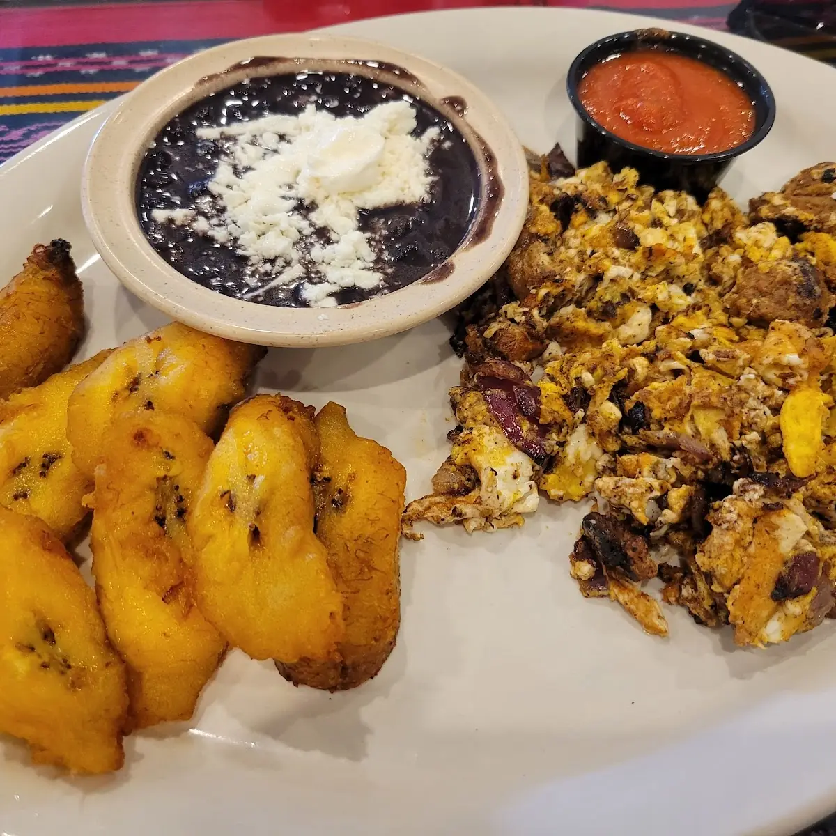 Guatemalan Traditional Breakfast Plate