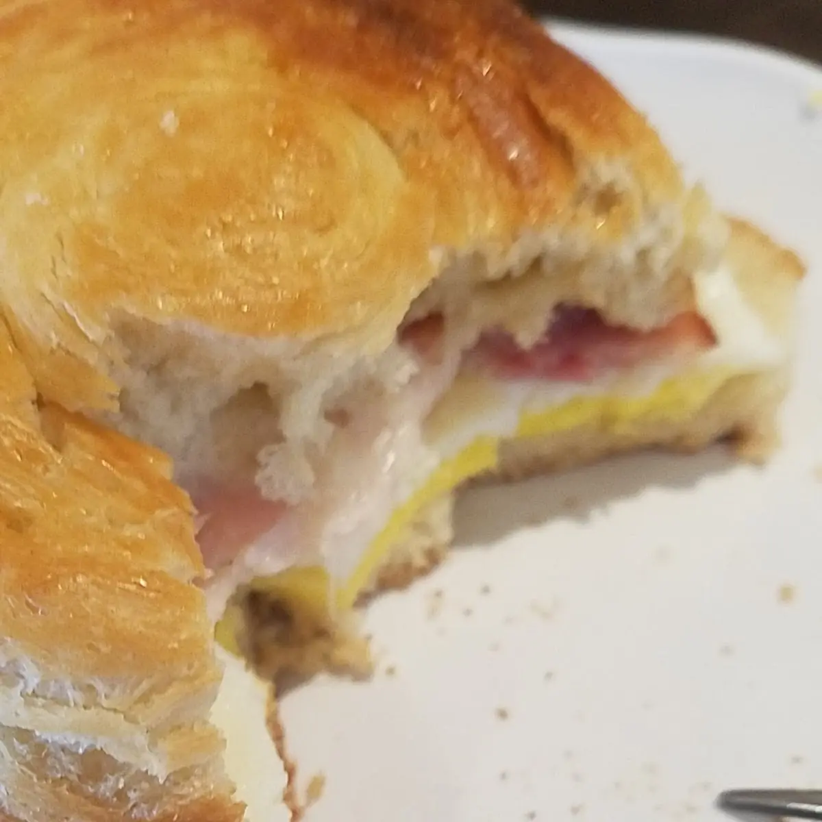 Ham & Swiss Croissant