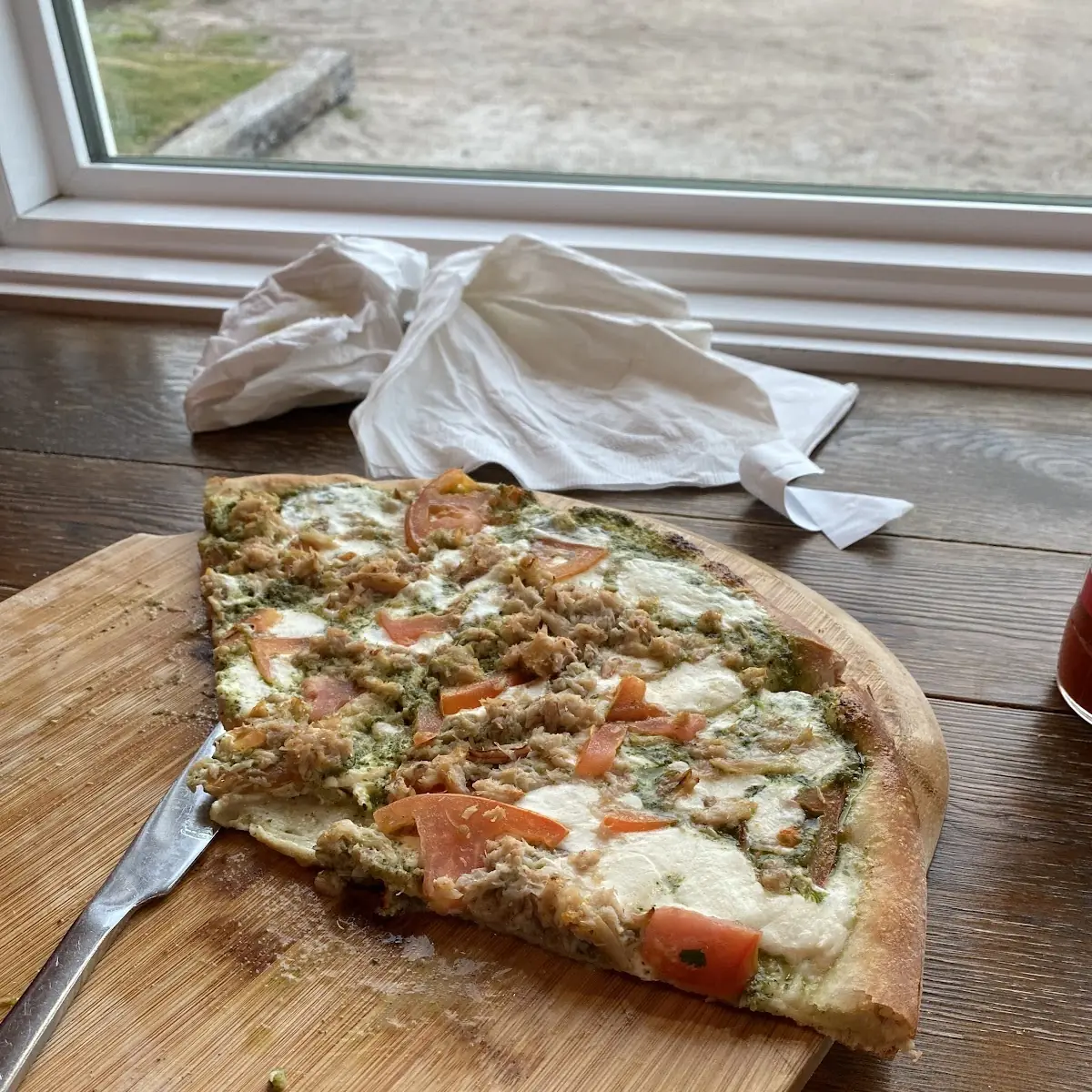 Crab Margarita Pizza