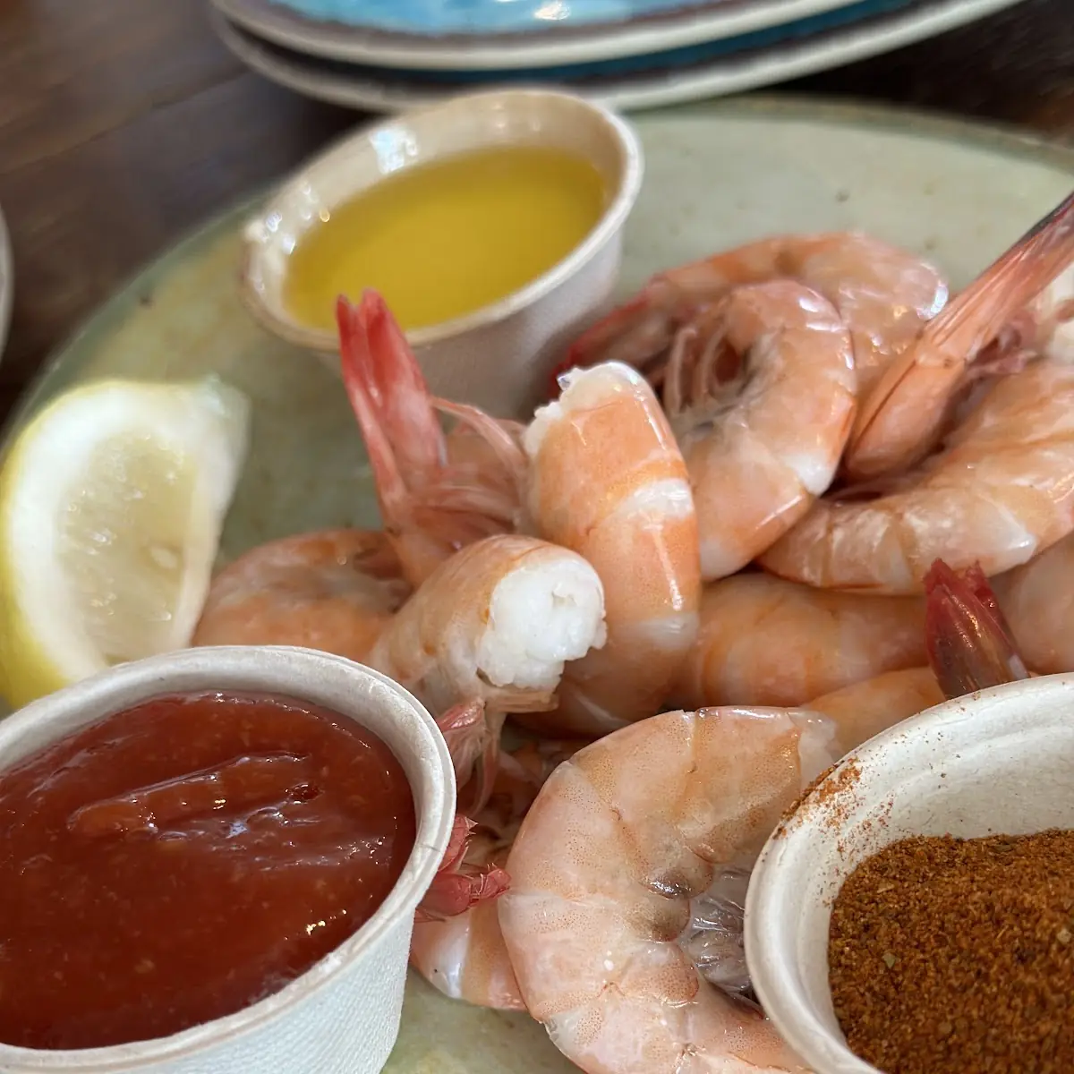 Steamed Shrimp