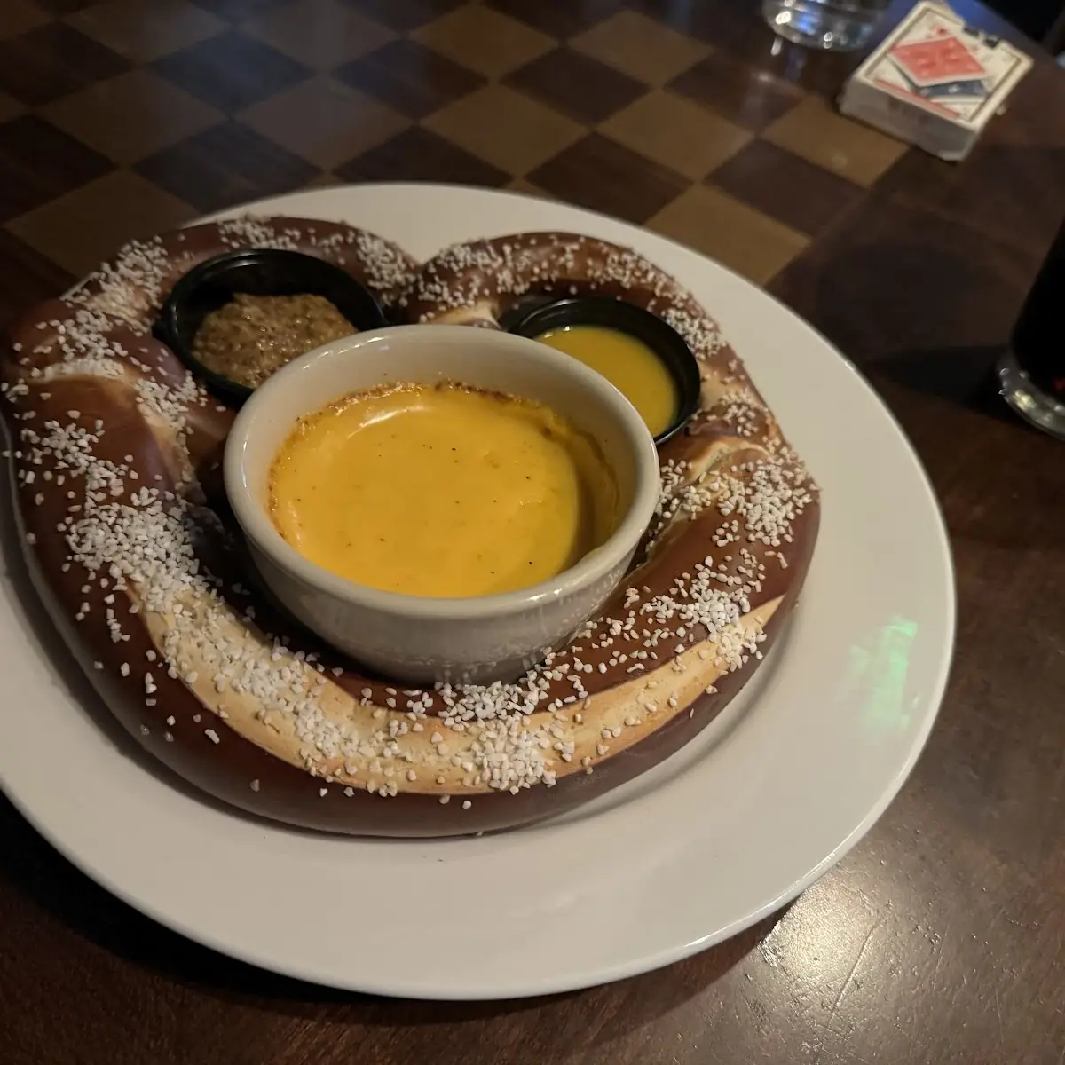 Happy Cheese Pretzel