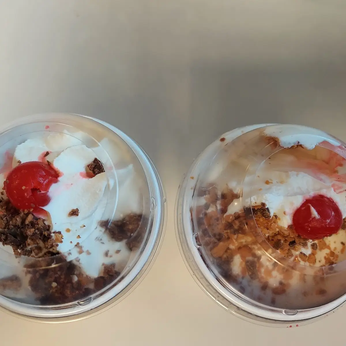 Reese's Peanut Butter Cup Shake and Butterfinger Shake