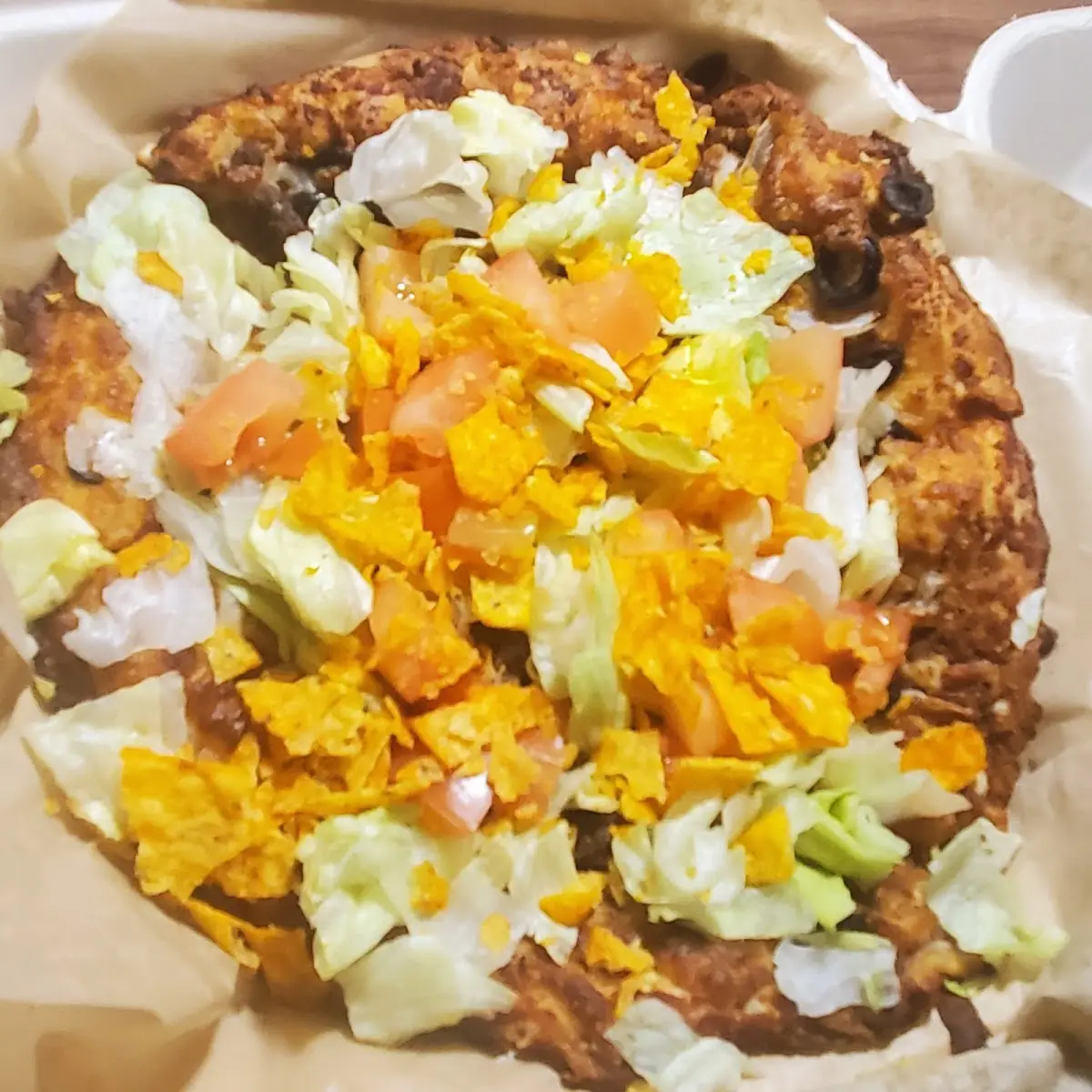 Beef Taco Pizza