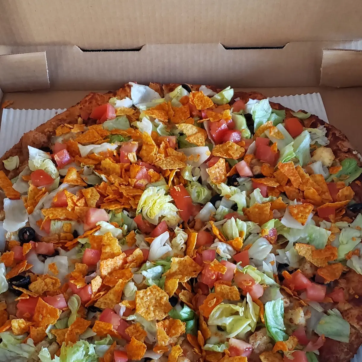 Chicken Taco Pizza