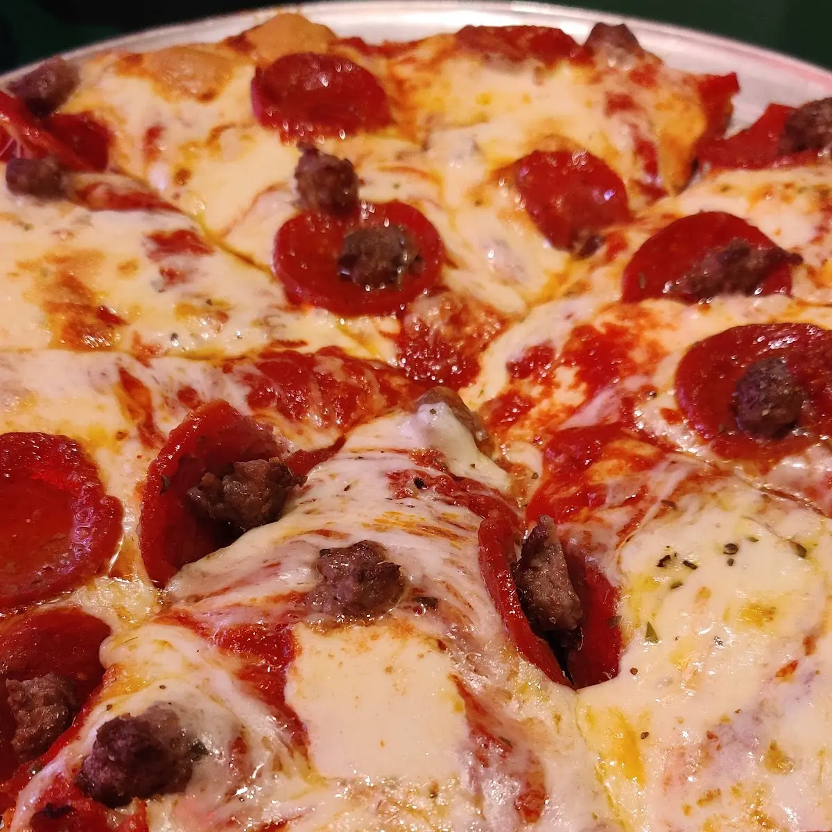 Medium Pizza with Pepper Jack Pepperoni and Beef