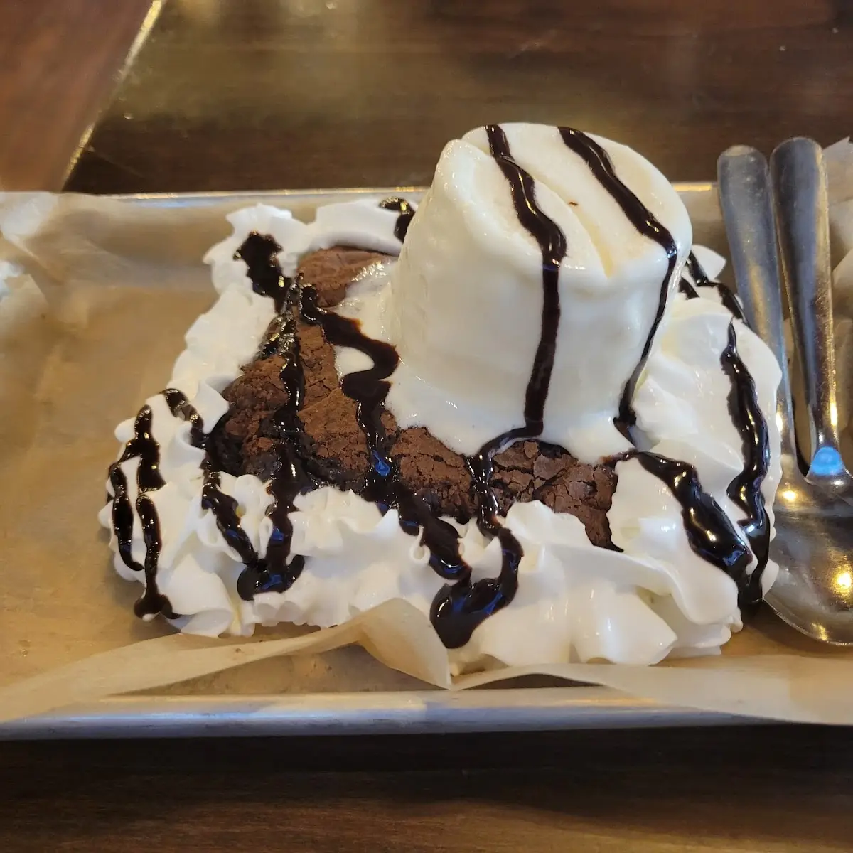 Brownie Sundae