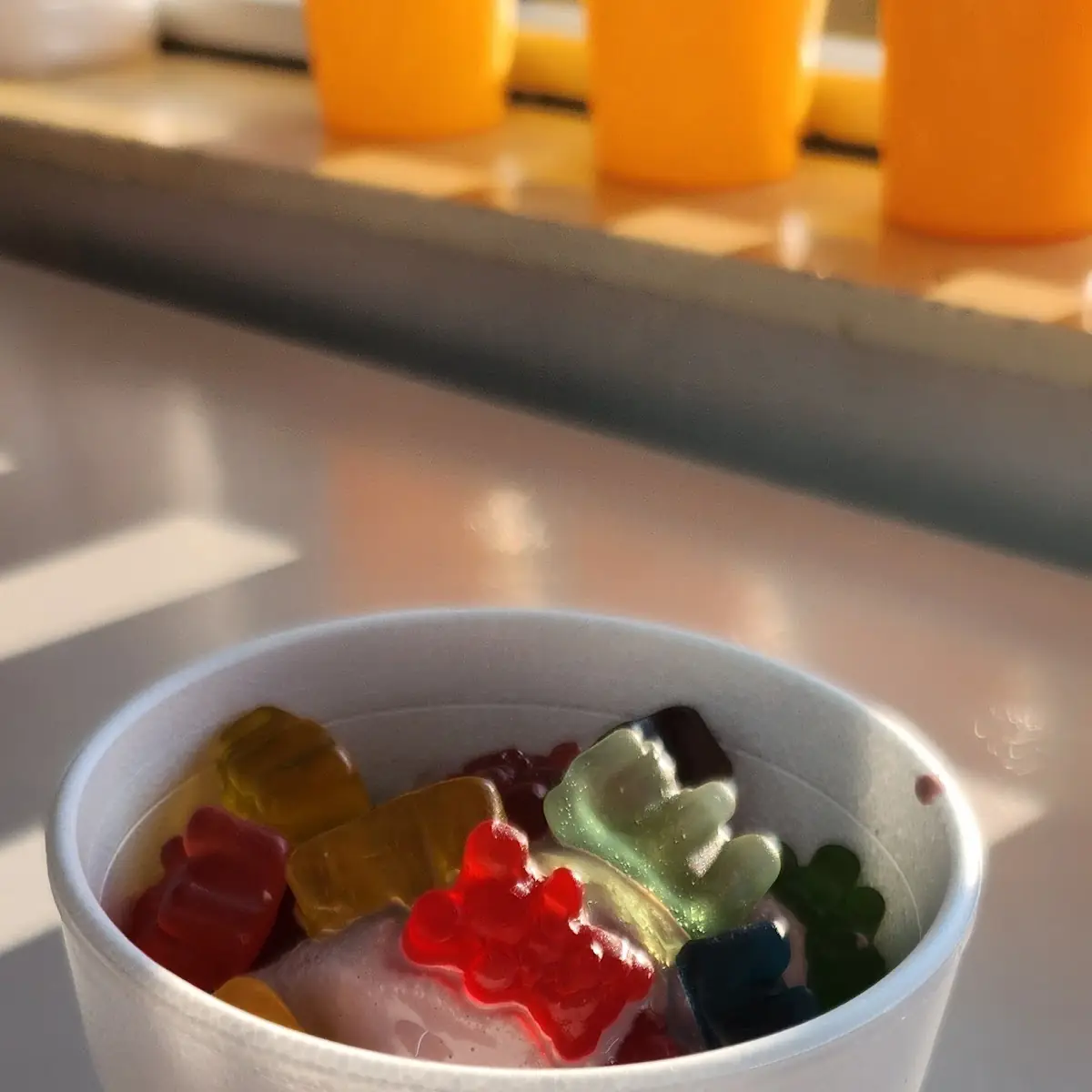 Gummy Bears Milkshakes