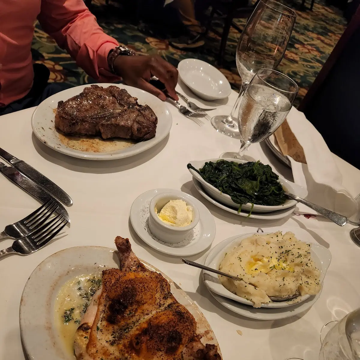 Ribeye Steak and Lobster