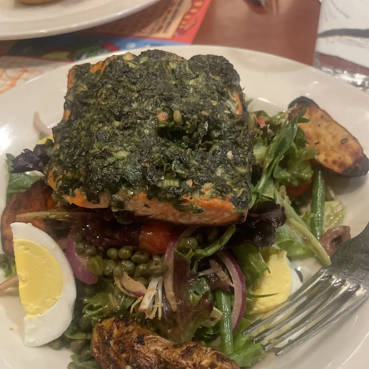 Wild Salmon Nicoise Salad