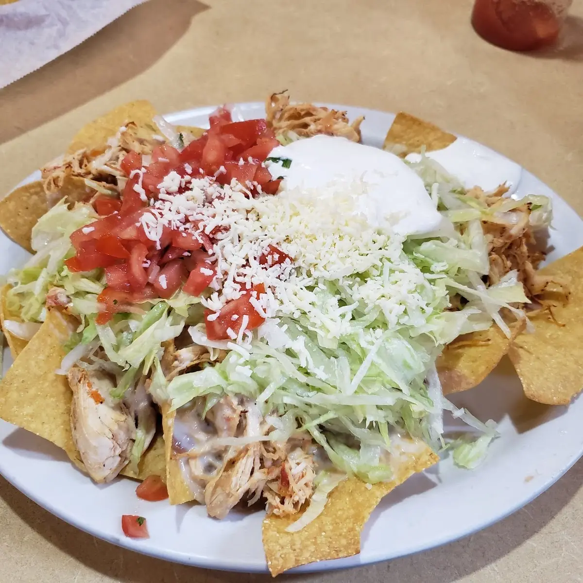Ground Beef Nachos with Toppings