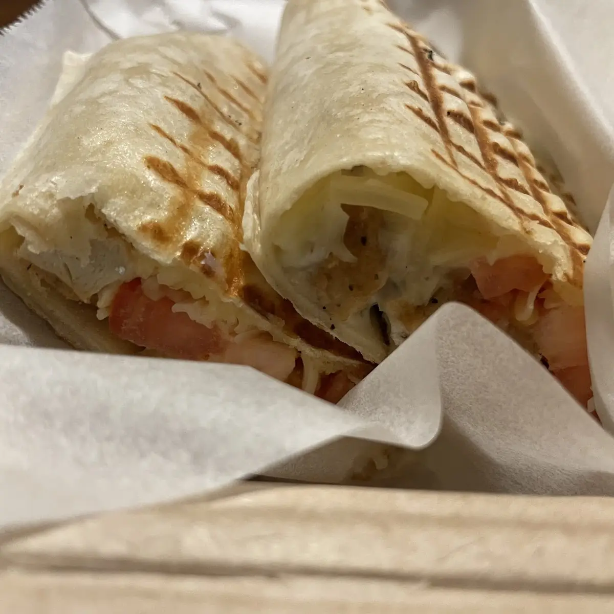 Vegan Chicken Caesar Wrap