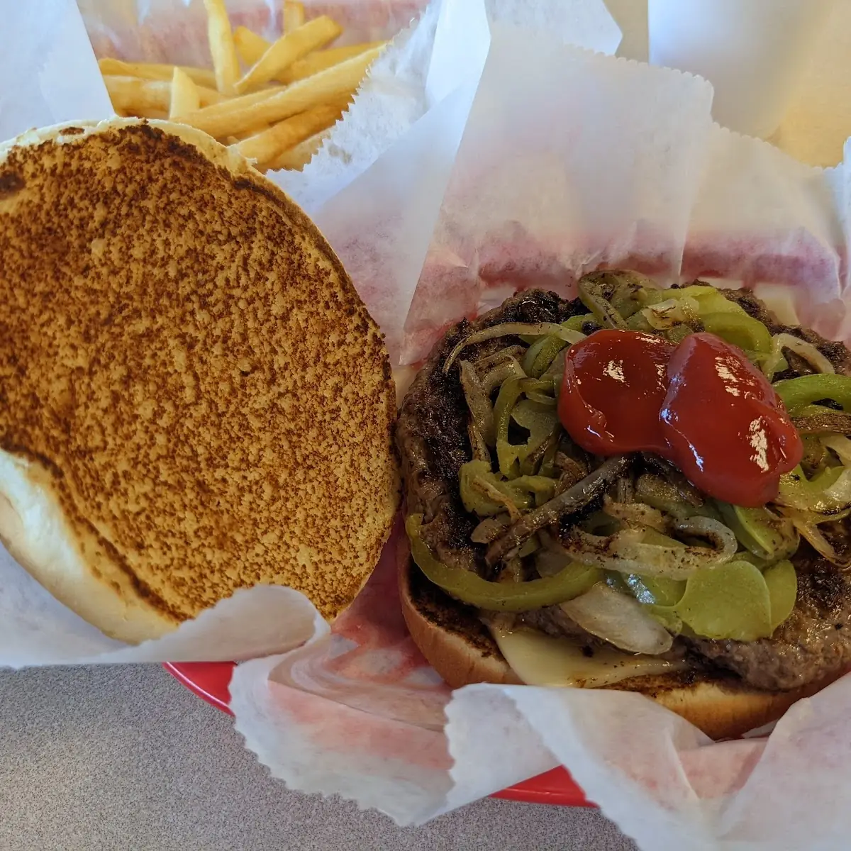 Jack's Cheese Burger 1 2 Pound