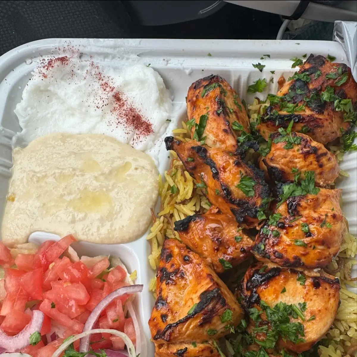Shish Tawook Platter, Bayt Ahalna Restaurant - مطعم بيت أهلنا