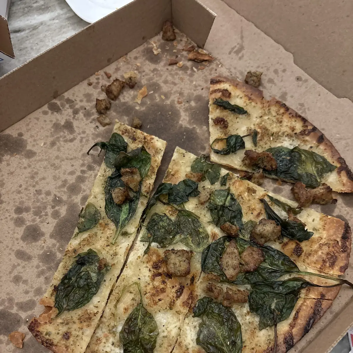 Spinach Pizza