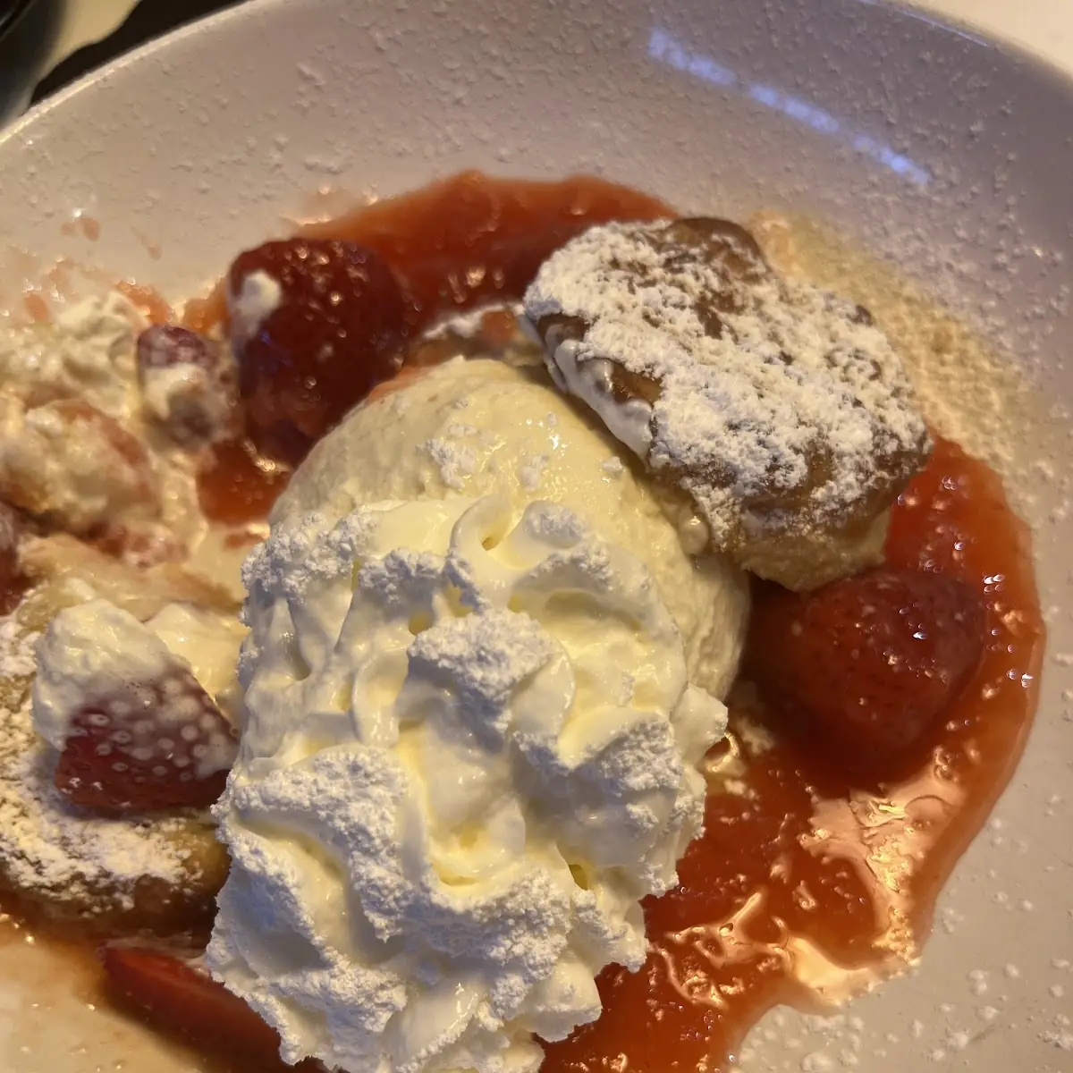 Deep-Fried Strawberry Shortcake Biscuits