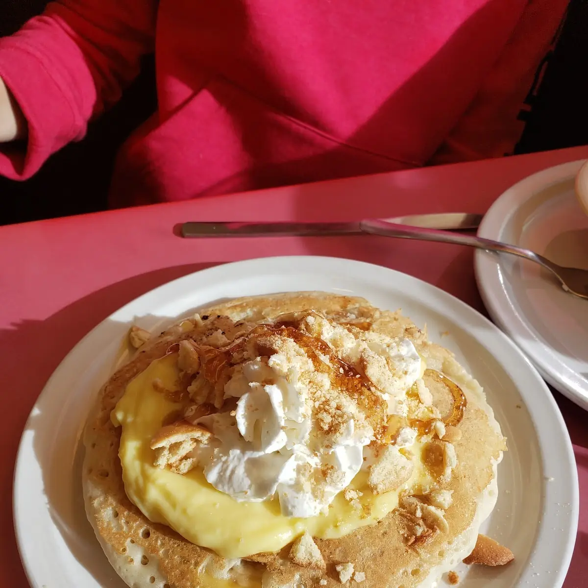 Banana Pudding Pancake Breakfast