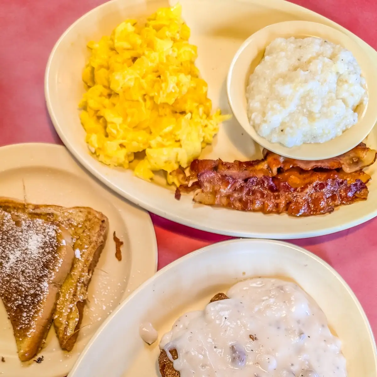 Biscuits and Gravy Corned Beef Hash Brown Potatoes