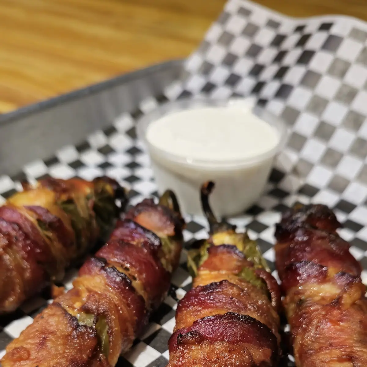 Keto Poppers & Salad