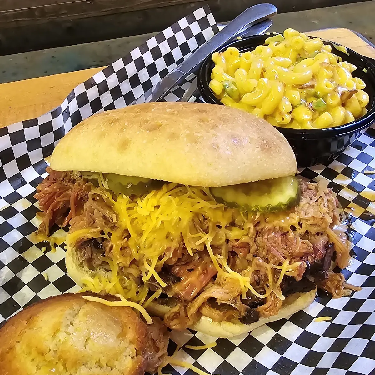 Pig Up Truck Sandwich