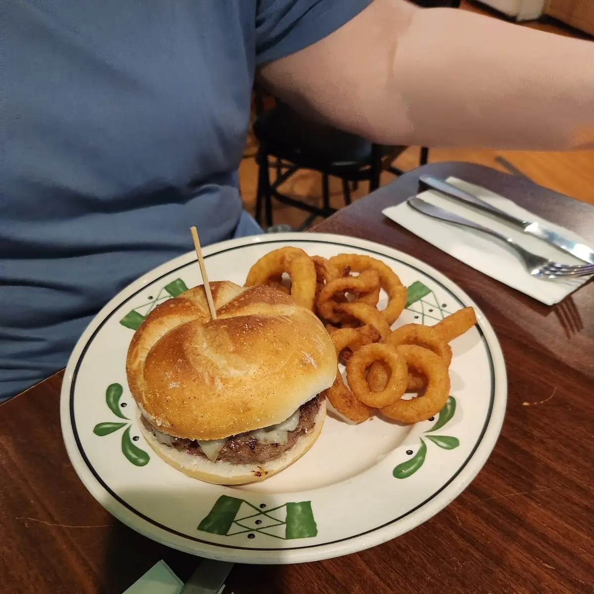 Mushroom Swiss Burger